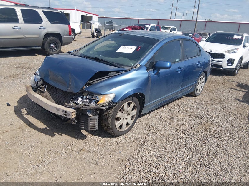 Vin: 19xfa1f51be037696, lot: 46239271, honda civic lx 20112