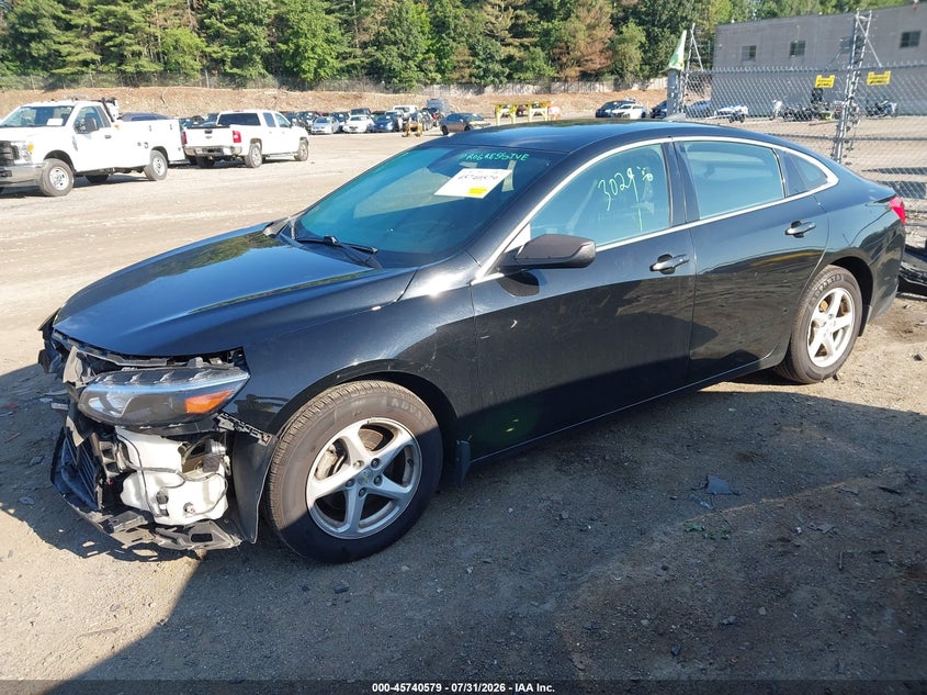 Vin: 1g1zb5st0jf268009, lot: 46239283, chevrolet malibu 1ls 20182