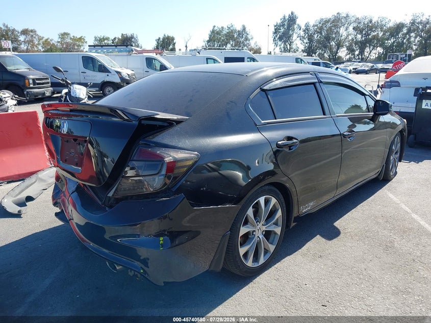 Vin: 2hgfb6e56ch704653, lot: 46239284, honda civic si 20124