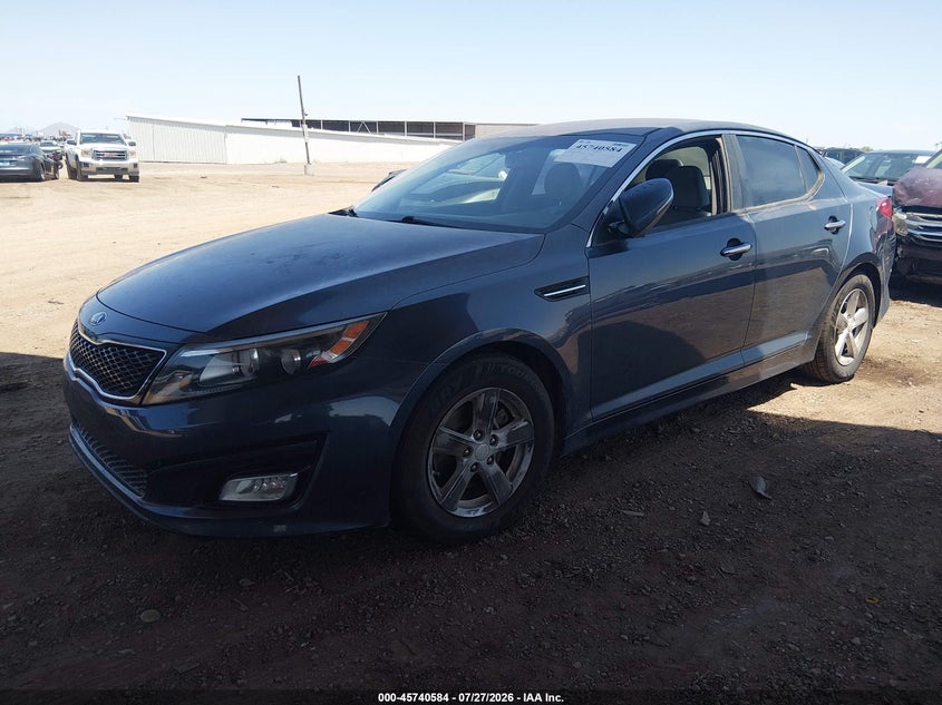 Vin: knagm4a72f5539721, lot: 46239288, kia optima lx 20152