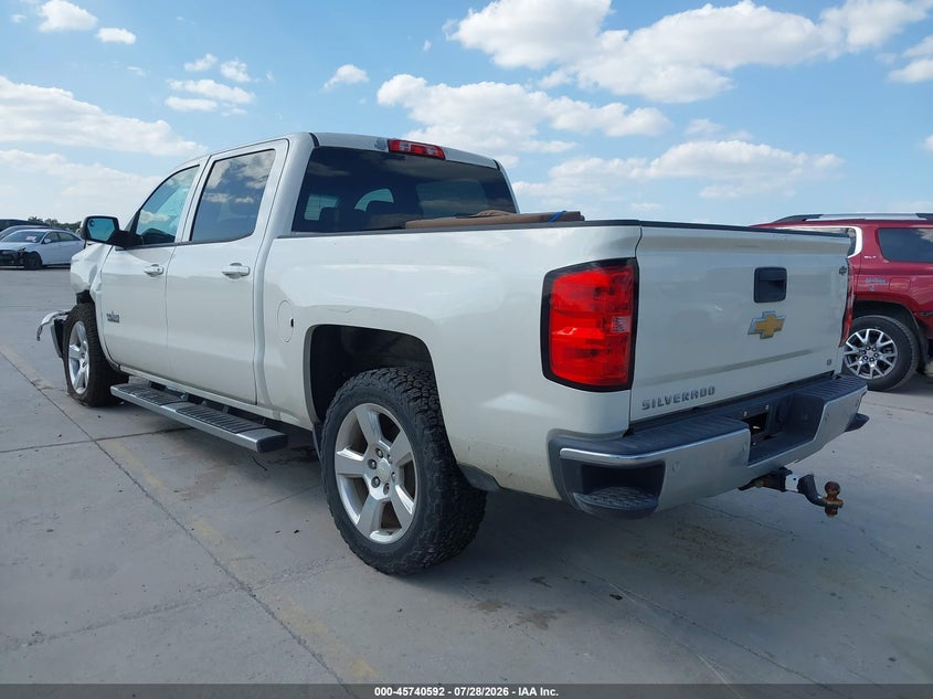 Vin: 3gcpcrec5eg454499, lot: 46239296, chevrolet silverado 1500 lt 20143