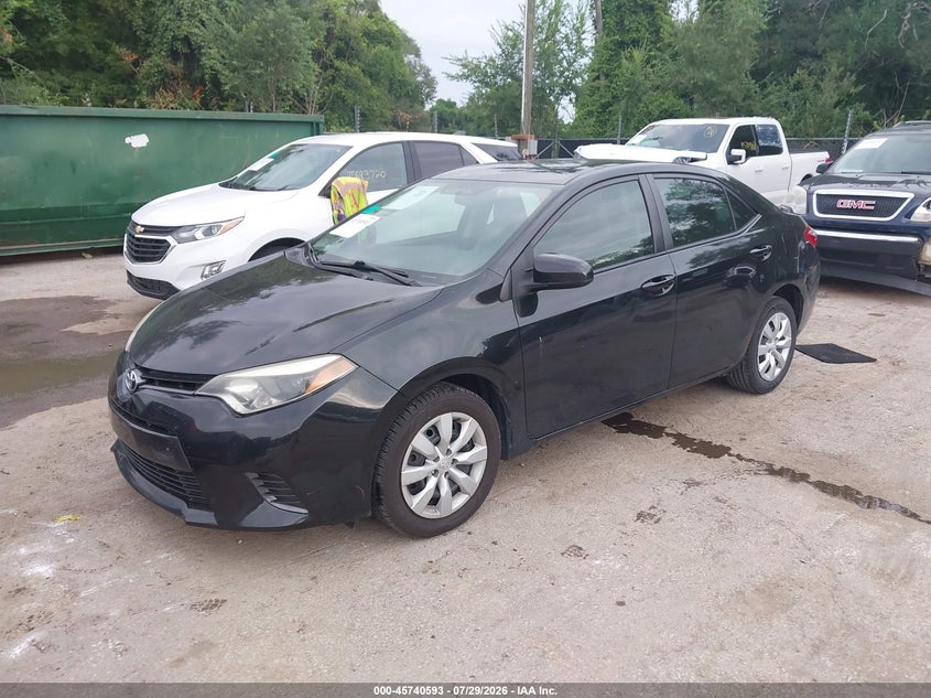 Vin: 5yfburhe5gp447831, lot: 46239297, toyota corolla le 20162