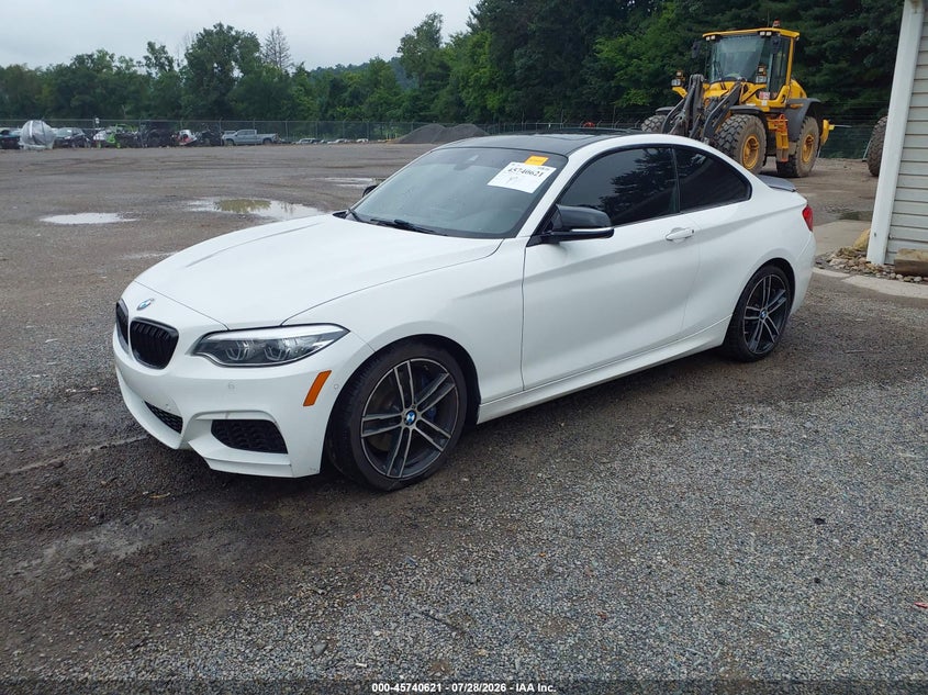 Vin: wba2j5c50jvc07115, lot: 46239325, bmw m240i 20182