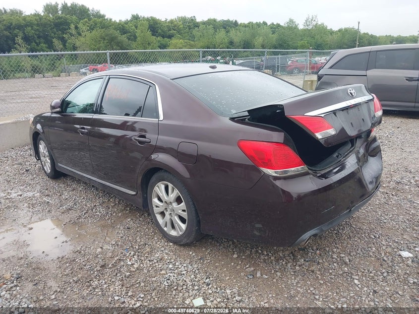 Vin: 4t1bk3db5bu430565, lot: 46239333, toyota avalon 20113