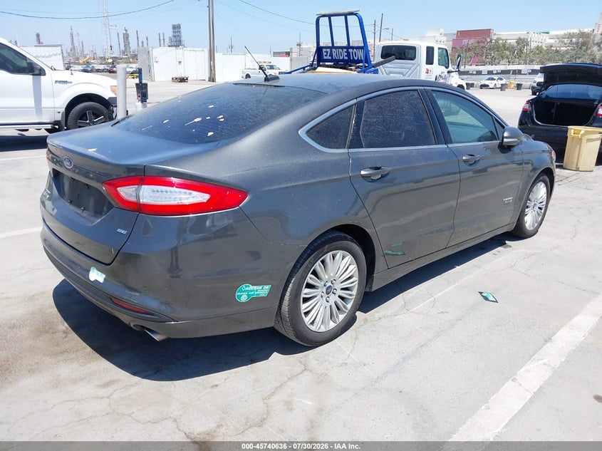 Vin: 3fa6p0pu8gr305065, lot: 46239340, ford fusion energi se luxury 20164