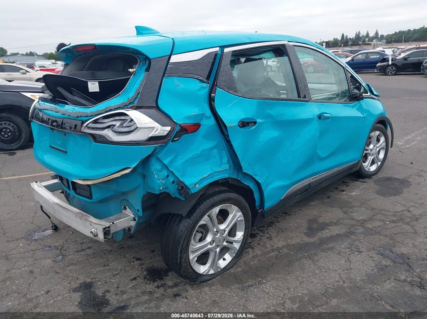 Vin: 1g1fw6s09l4127814, lot: 46239347, chevrolet bolt ev fwd lt 20204