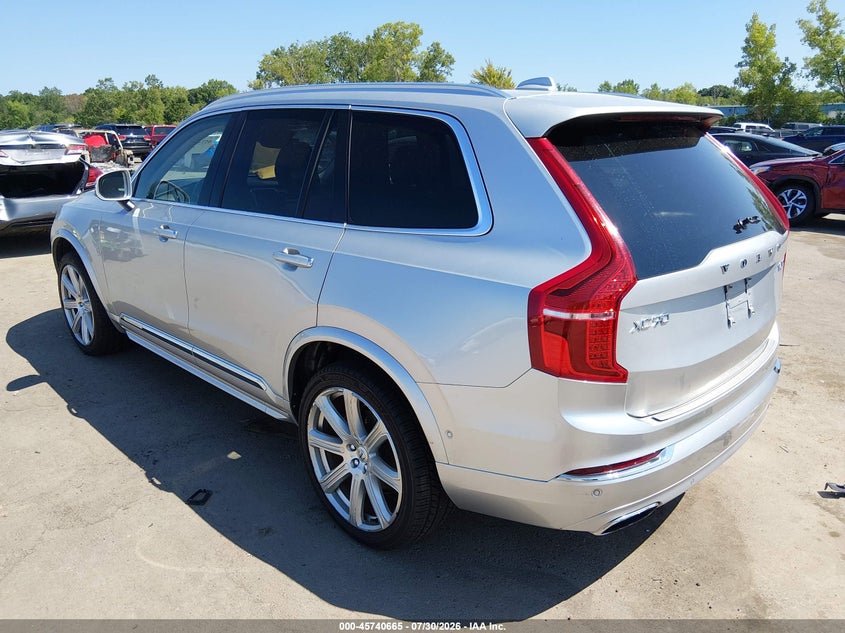 2017 VOLVO XC90 SPORT UTILITY VEHICLE 2.0L I-4 DI, DOHC, VVT, TURBO/SUPERCHARGER, 316HP
