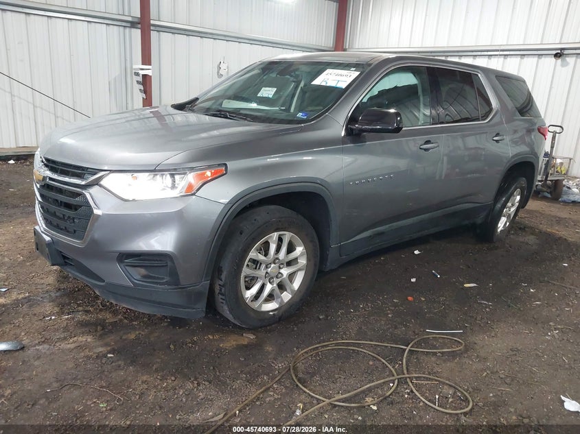 Vin: 1gnerfkw5lj306116, lot: 46239397, chevrolet traverse fwd ls 20202