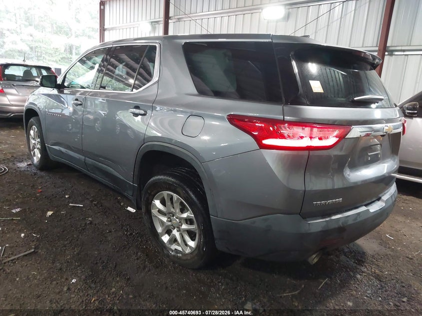 Vin: 1gnerfkw5lj306116, lot: 46239397, chevrolet traverse fwd ls 20203