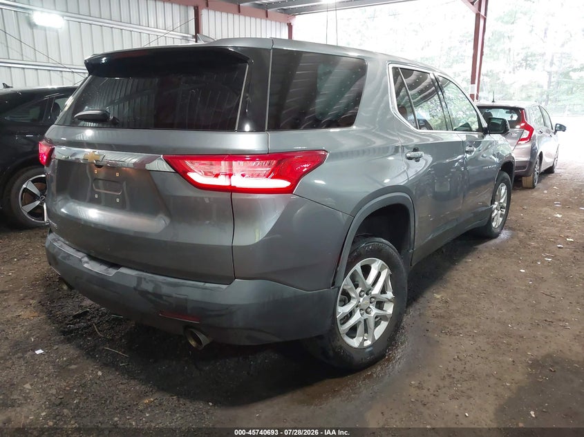 Vin: 1gnerfkw5lj306116, lot: 46239397, chevrolet traverse fwd ls 20204