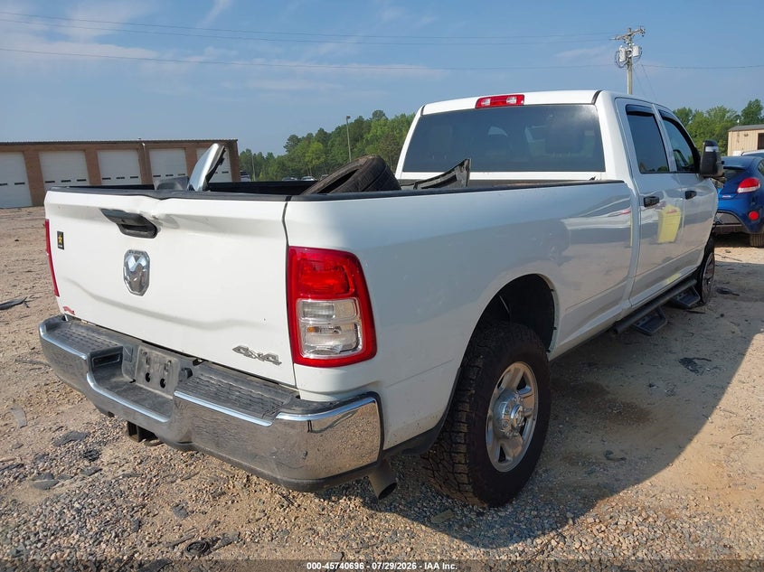 Vin: 3c6ur5hj8pg529274, lot: 46239400, ram 2500 tradesman  4x4 8' box 20234