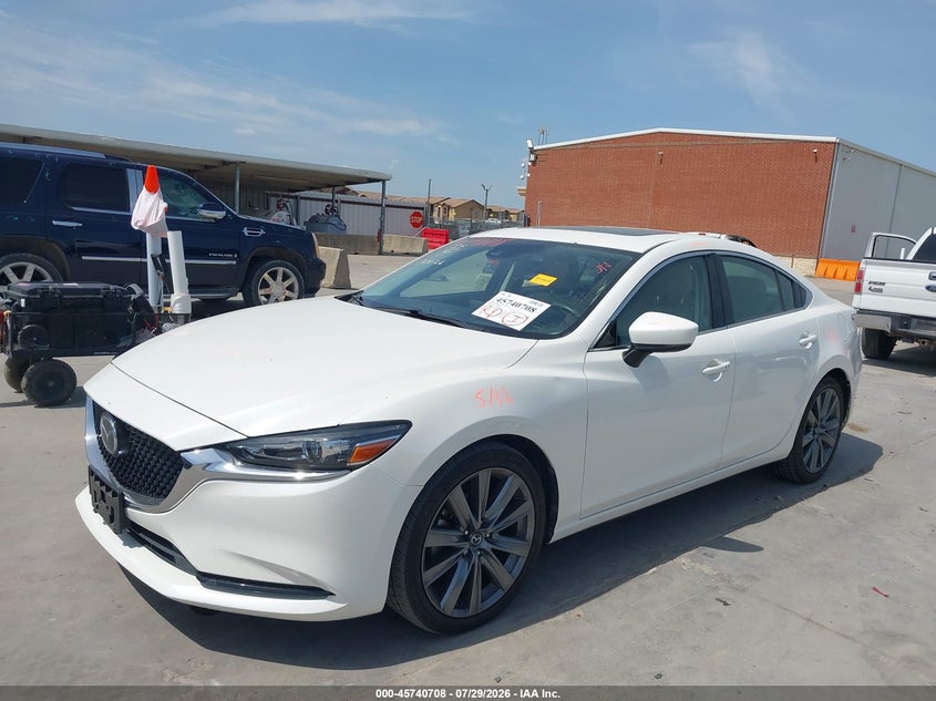 Vin: jm1gl1vm7j1304929, lot: 46239412, mazda mazda6 touring 20182