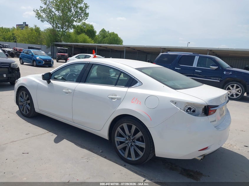 Vin: jm1gl1vm7j1304929, lot: 46239412, mazda mazda6 touring 20183