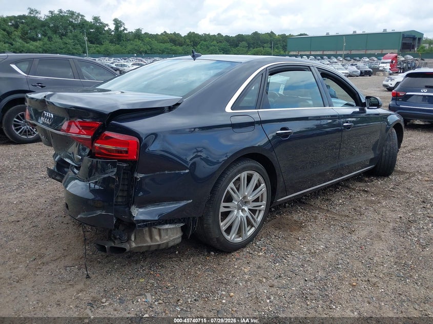 Vin: wau34afd8gn012621, lot: 46239419, audi a8 l 3.0t 20164