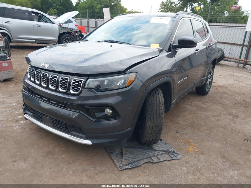 Vin: 3c4njdcn2rt127088, lot: 46239434, jeep compass limited 4x4 20242