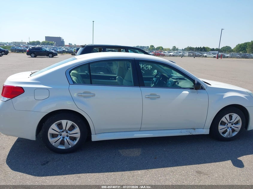 2011 SUBARU LEGACY auction photo 6