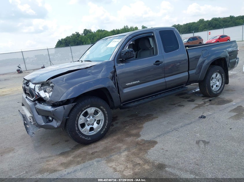 Vin: 5tfuu4en6ex107358, lot: 46239438, toyota tacoma base v6 20142