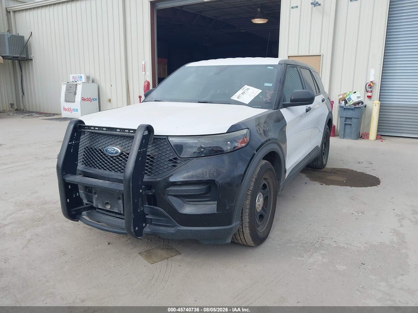 Vin: 1fm5k8ab8mga24733, lot: 46239440, ford police interceptor utility 20212