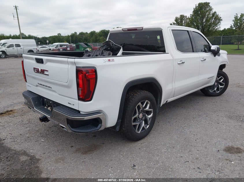 Vin: 3gtuude86pg101545, lot: 46239446, gmc sierra 1500 4wd  short box slt 20234