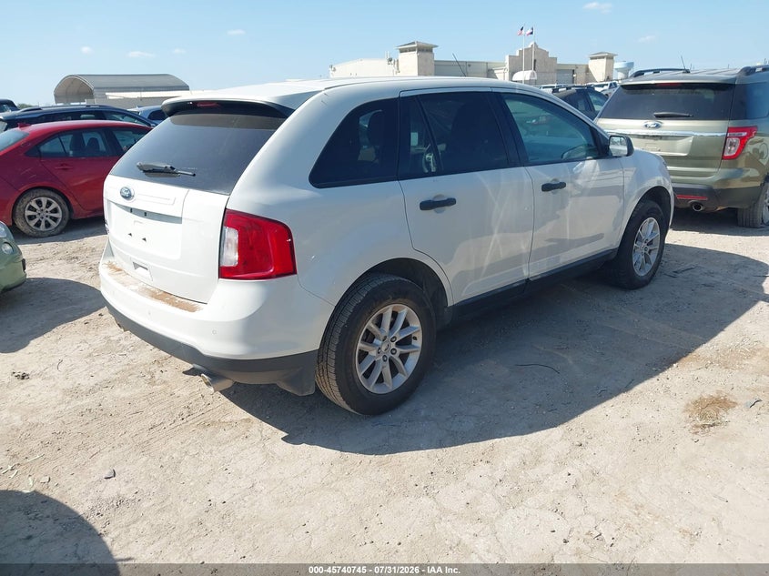 Vin: 2fmdk3gc8dbb43937, lot: 46239450, ford edge se 20134