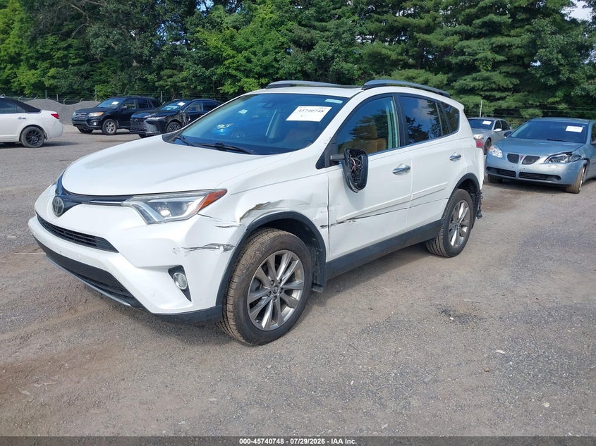 Vin: 2t3dfrev7hw553910, lot: 46239452, toyota rav4 limited 20172