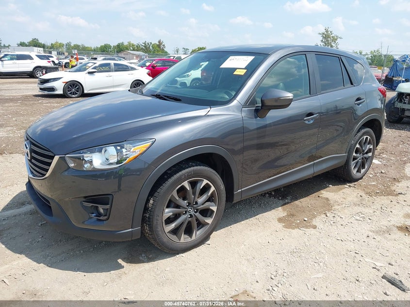 Vin: jm3ke4dy9g0866184, lot: 46239466, mazda cx-5 grand touring 20162