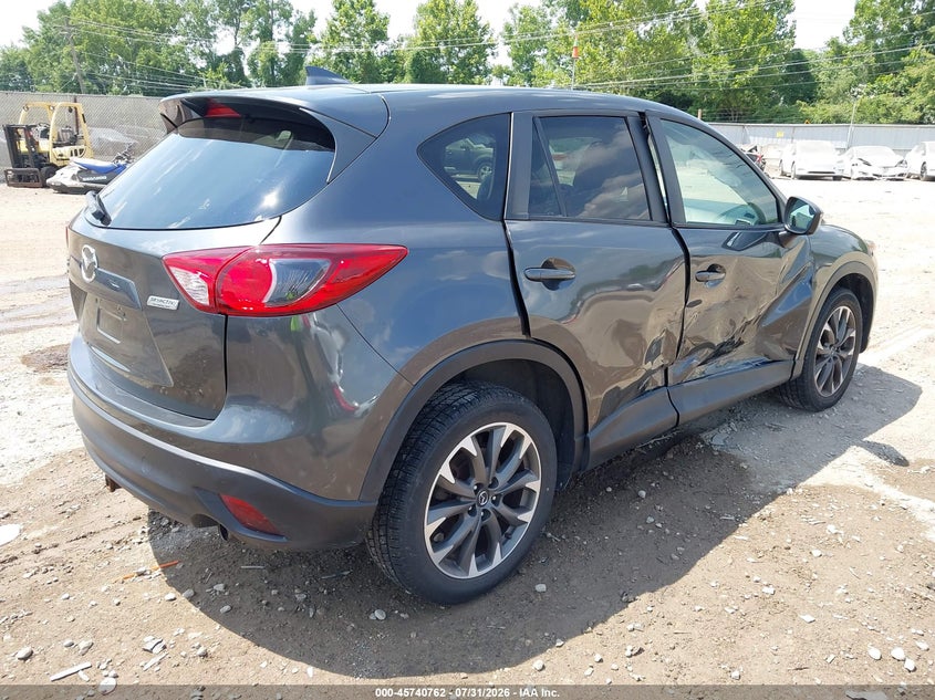 Vin: jm3ke4dy9g0866184, lot: 46239466, mazda cx-5 grand touring 20164