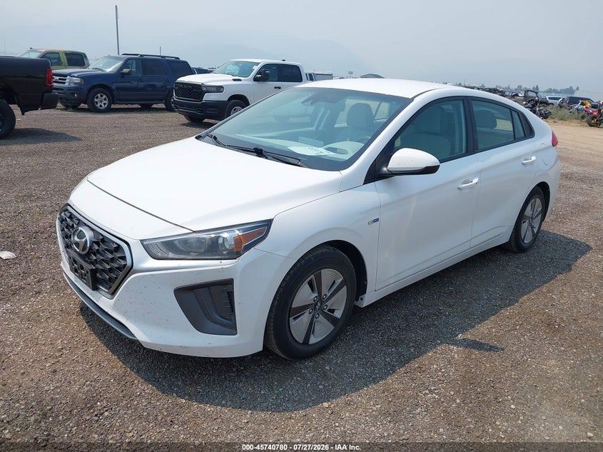 2020 HYUNDAI IONIQ HYBRID auction photo 2