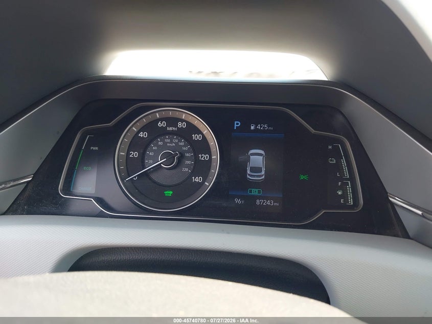2020 HYUNDAI IONIQ HYBRID auction photo 7