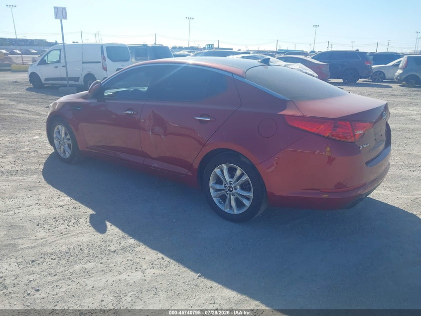 Vin: knagn4a76b5100674, lot: 46239499, kia optima ex 20113
