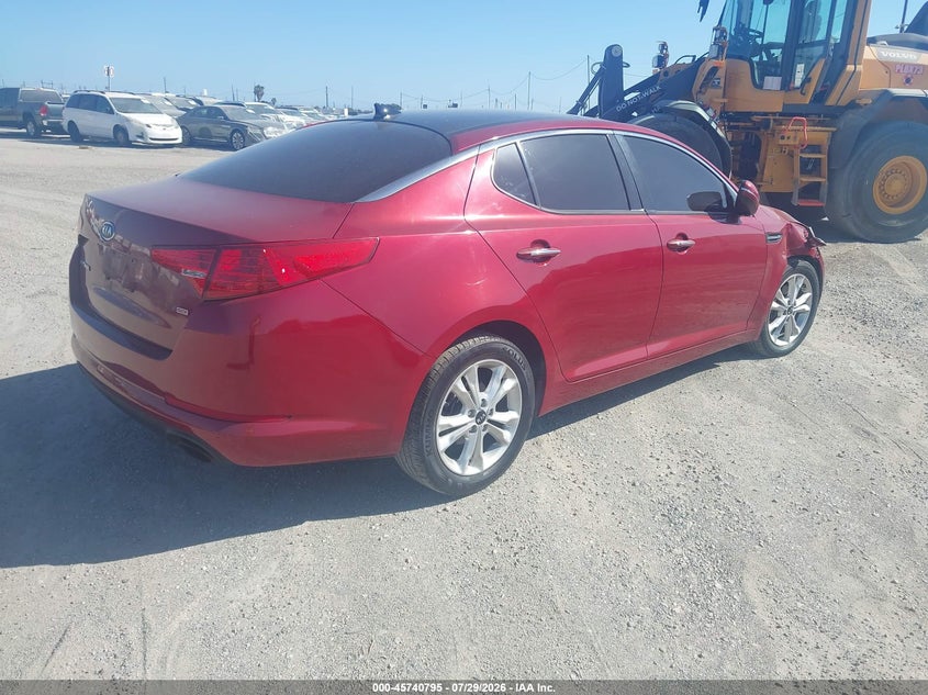 Vin: knagn4a76b5100674, lot: 46239499, kia optima ex 20114