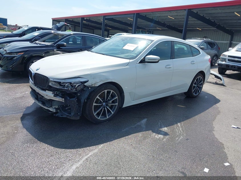 Vin: wbajv6c52jbk07928, lot: 46239507, bmw 640i gran turismo xdrive 20182