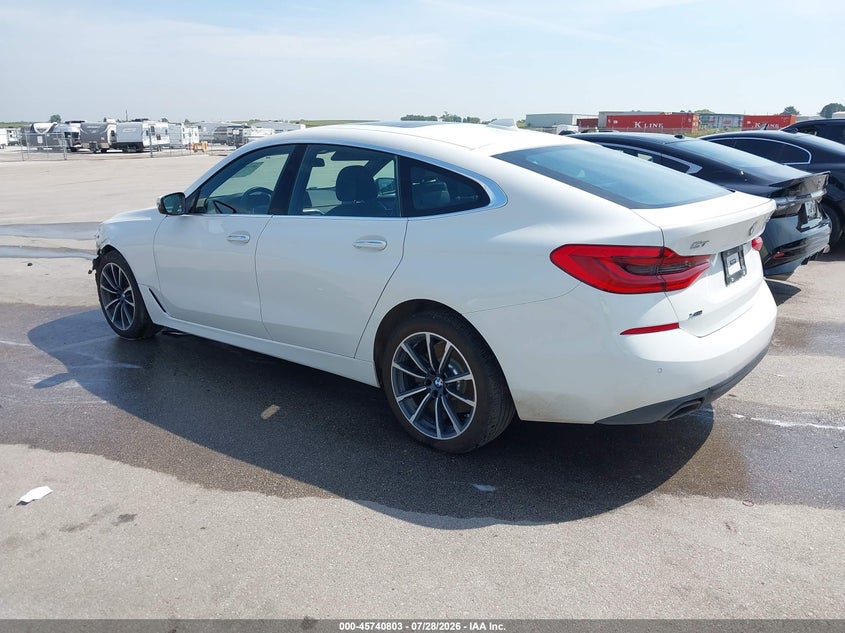 Vin: wbajv6c52jbk07928, lot: 46239507, bmw 640i gran turismo xdrive 20183