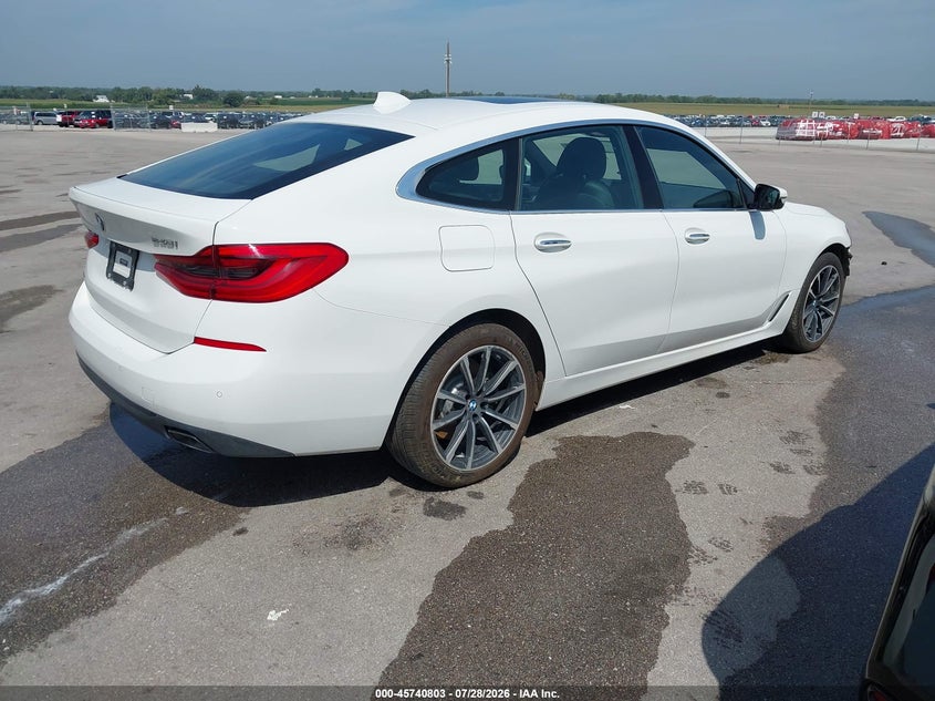 Vin: wbajv6c52jbk07928, lot: 46239507, bmw 640i gran turismo xdrive 20184
