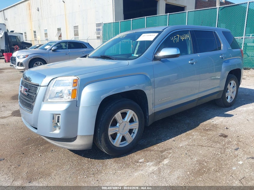 Vin: 2gkalmek2e6338273, lot: 46239518, gmc terrain sle-1 20142