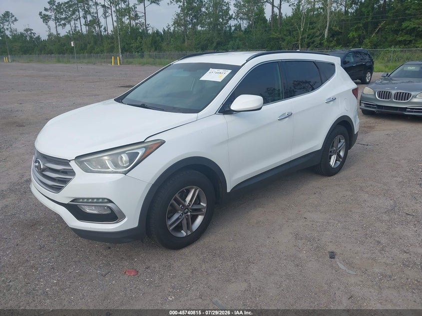 Vin: 5nmzu3lb3hh028073, lot: 46239519, hyundai santa fe sport 2.4l 20172