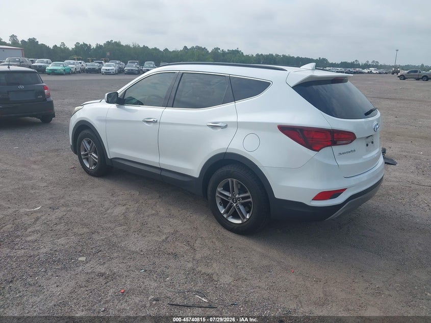 Vin: 5nmzu3lb3hh028073, lot: 46239519, hyundai santa fe sport 2.4l 20173