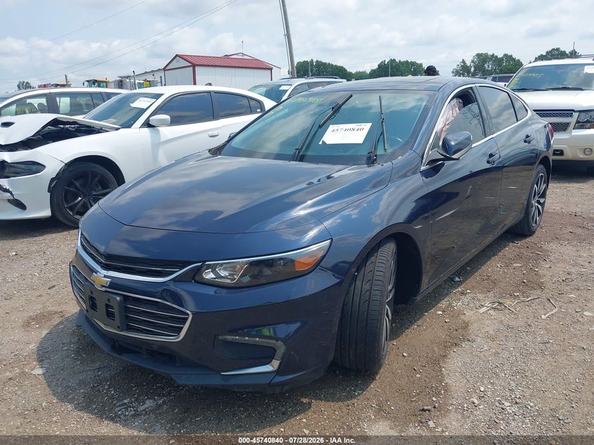 Vin: 1g1zd5st1jf203941, lot: 46239544, chevrolet malibu lt 20182
