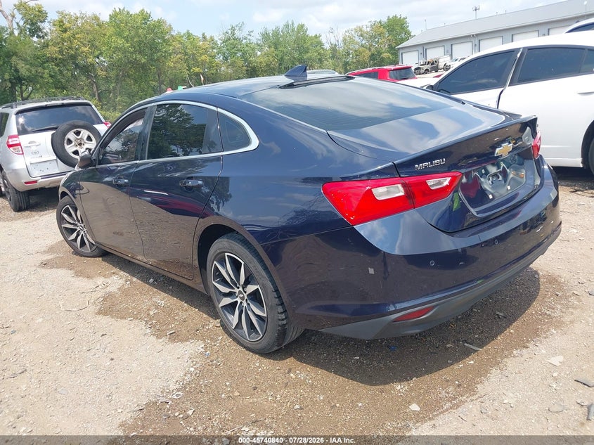 Vin: 1g1zd5st1jf203941, lot: 46239544, chevrolet malibu lt 20183