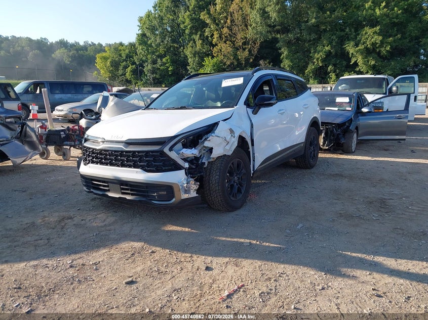 Vin: 5xyk7caf8pg034474, lot: 46239566, kia sportage x-pro prestige 20232