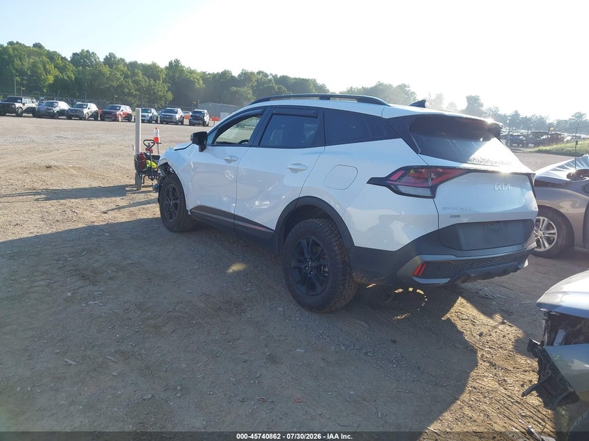 Vin: 5xyk7caf8pg034474, lot: 46239566, kia sportage x-pro prestige 20233