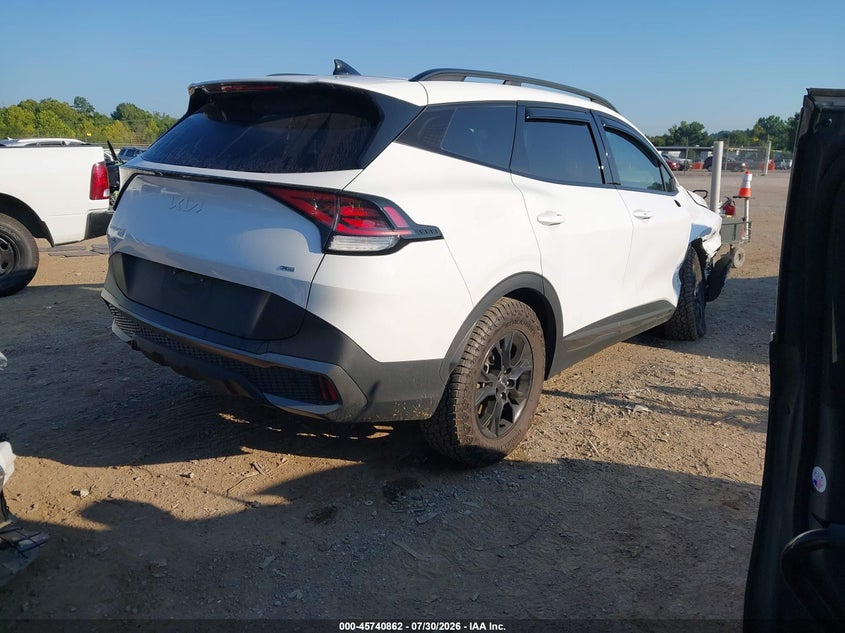 Vin: 5xyk7caf8pg034474, lot: 46239566, kia sportage x-pro prestige 20234