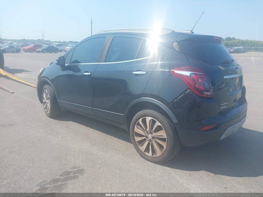 Vin: kl4cjasb4hb072716, lot: 46239582, buick encore preferred 20173