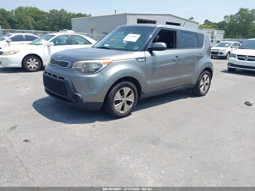 Vin: kndjn2a24f7169763, lot: 46239591, kia soul 20152