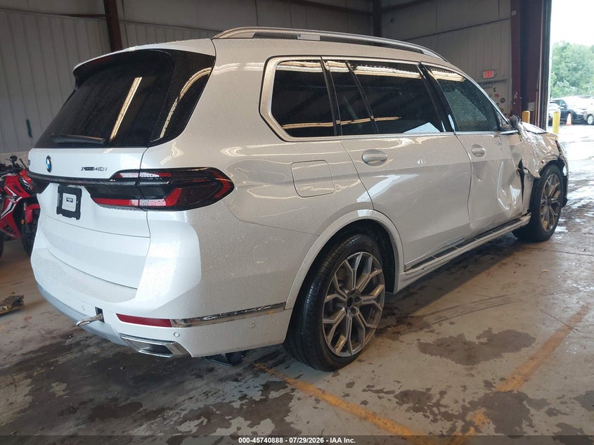 Vin: 5ux23em03p9r65527, lot: 46239592, bmw x7 xdrive40i 20234