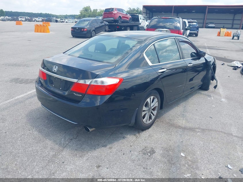 Vin: 1hgcr2f33ea012856, lot: 46239598, honda accord lx 20144