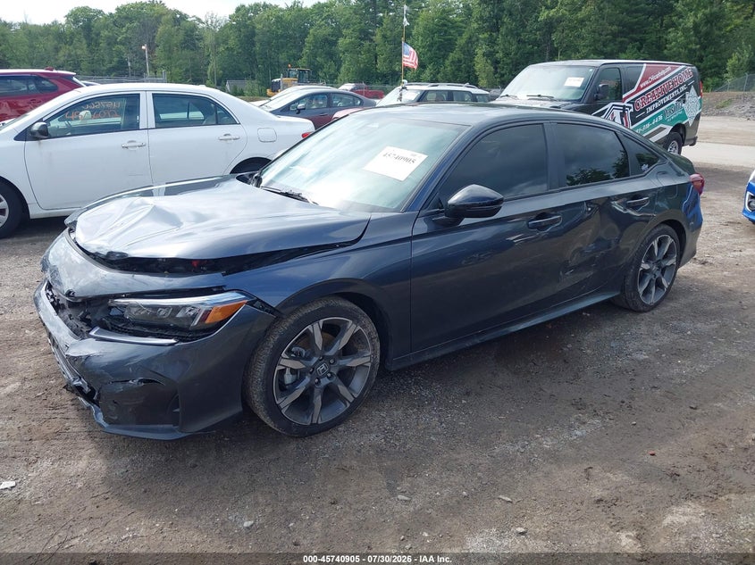 Vin: 2hgfe4f81th317514, lot: 46239609, honda civic hybrid sport/sport touring 20262
