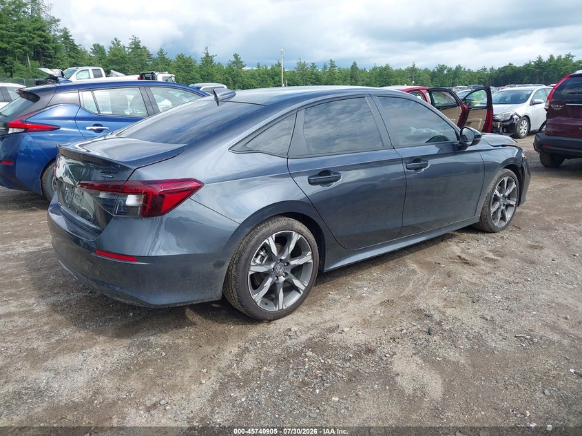 Vin: 2hgfe4f81th317514, lot: 46239609, honda civic hybrid sport/sport touring 20264