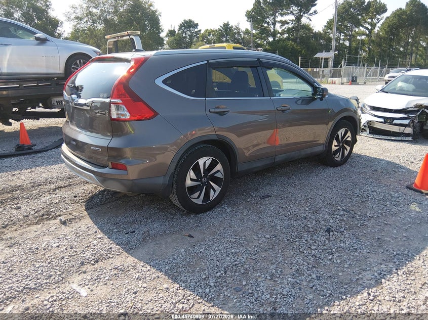 Vin: 5j6rm3h94gl018018, lot: 46239613, honda cr-v touring 20164