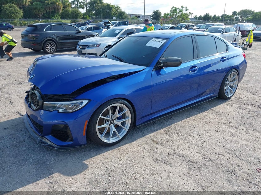 Vin: wba5u9c01lfh73877, lot: 46239638, bmw m340i m340i xdrive 20202